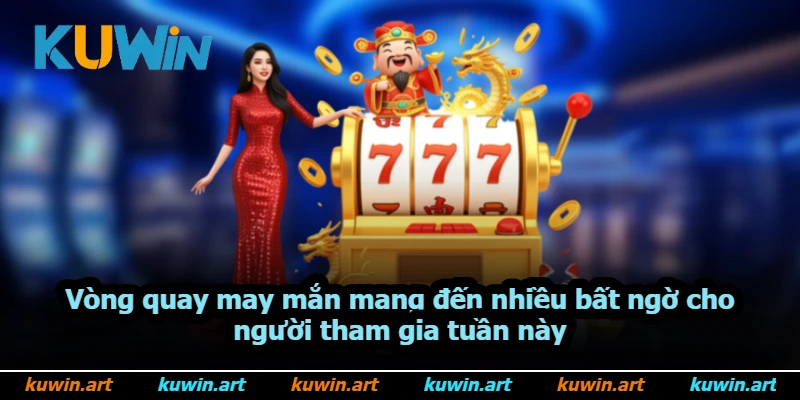 Vòng quay may mắn mang đến nhiều bất ngờ cho người tham gia tuần này Vòng quay may mắn mang đến nhiều bất ngờ cho người tham gia tuần này